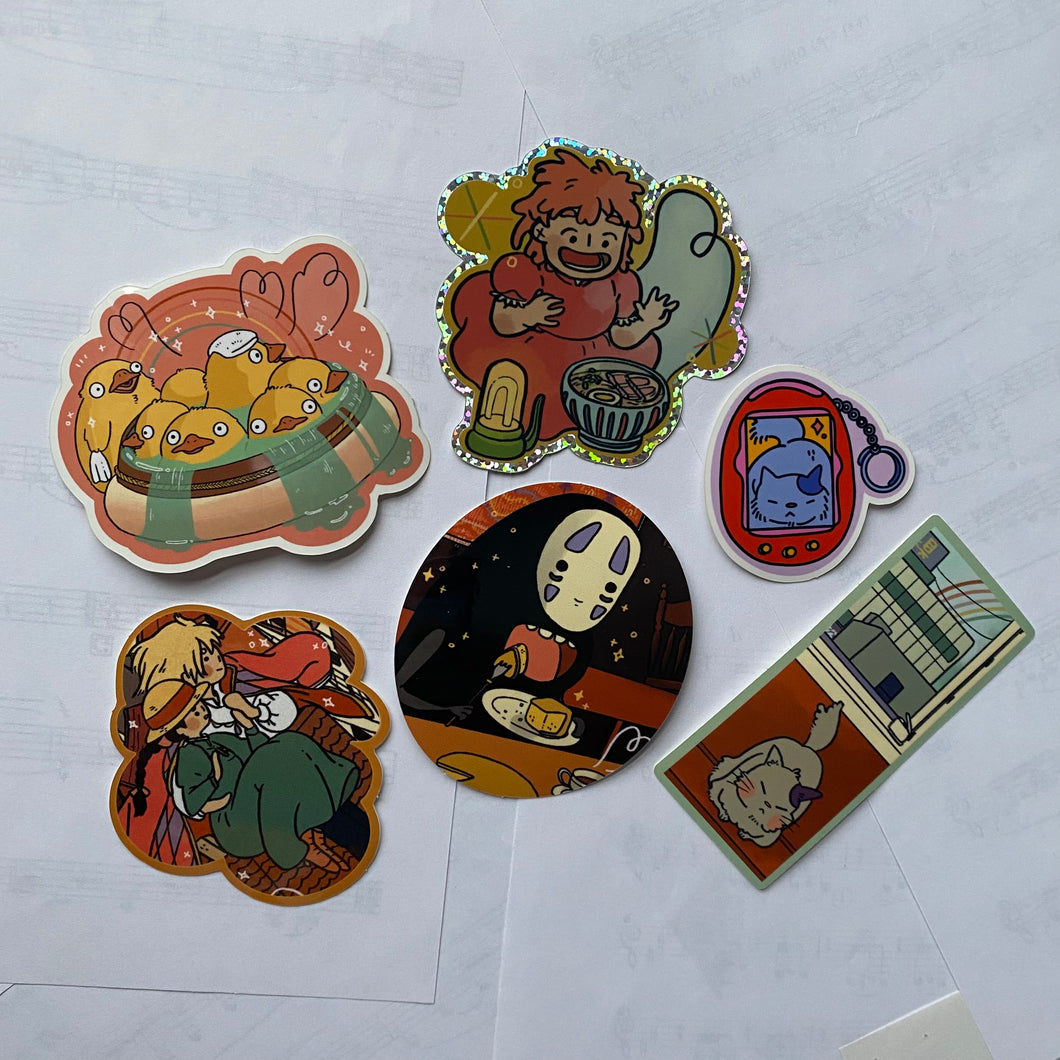 Ghibli Stickers Bundle