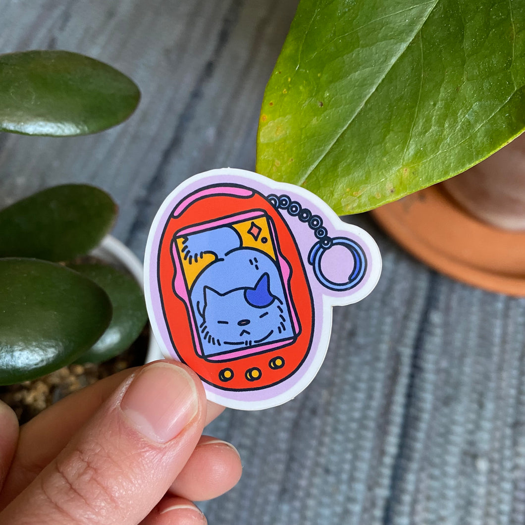 Cat-agotchi Sticker